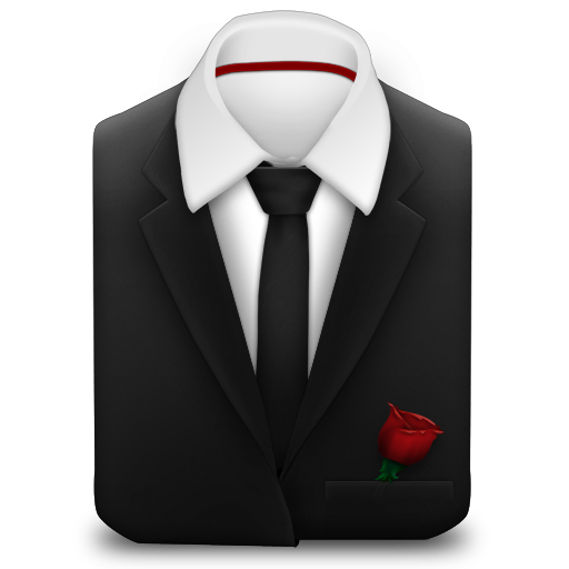 Manager Black Tie - Rose Icon 512x512 png